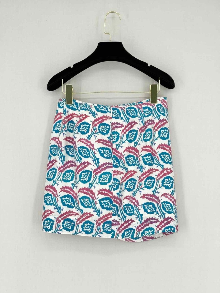 Pre - loved ISABEL MARANT Renzia Printed Size US 4 Mini Skirt at Reems Closet