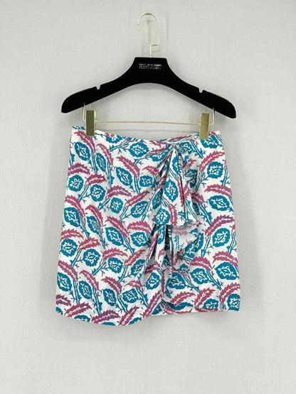 Pre - loved ISABEL MARANT Renzia Printed Size US 4 Mini Skirt at Reems Closet