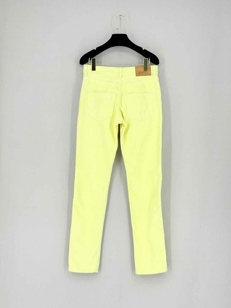 Pre - loved ISABEL MARANT Yellow Size US 4 Jeans at Reems Closet