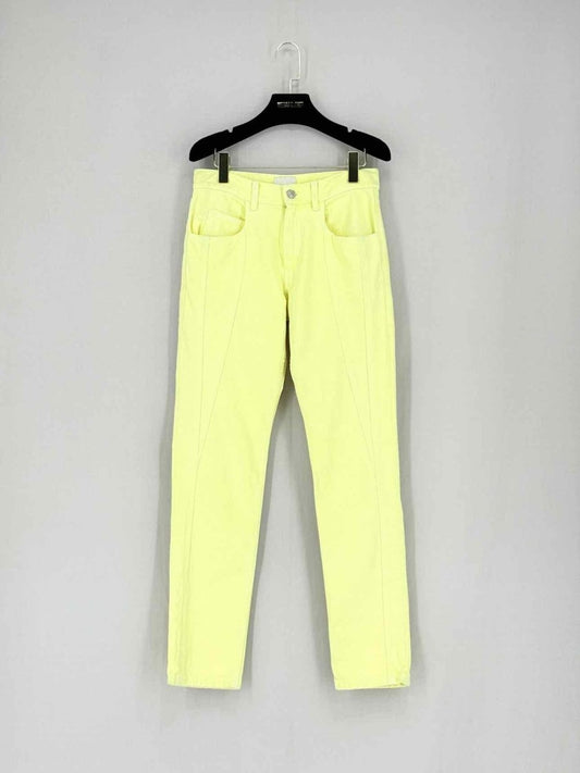 Pre - loved ISABEL MARANT Yellow Size US 4 Jeans at Reems Closet