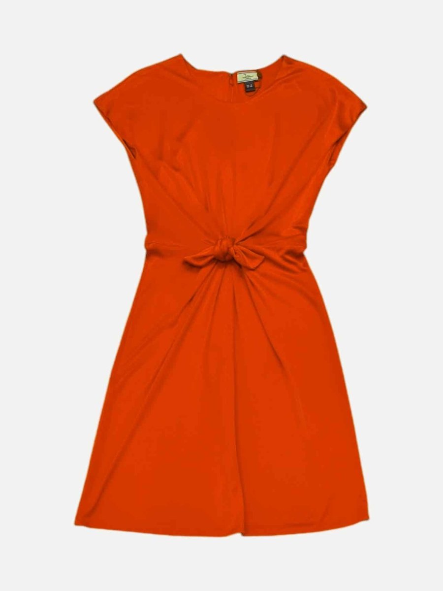 Pre - loved ISSA LONDON Sleeveless Red Dress at Reems Closet