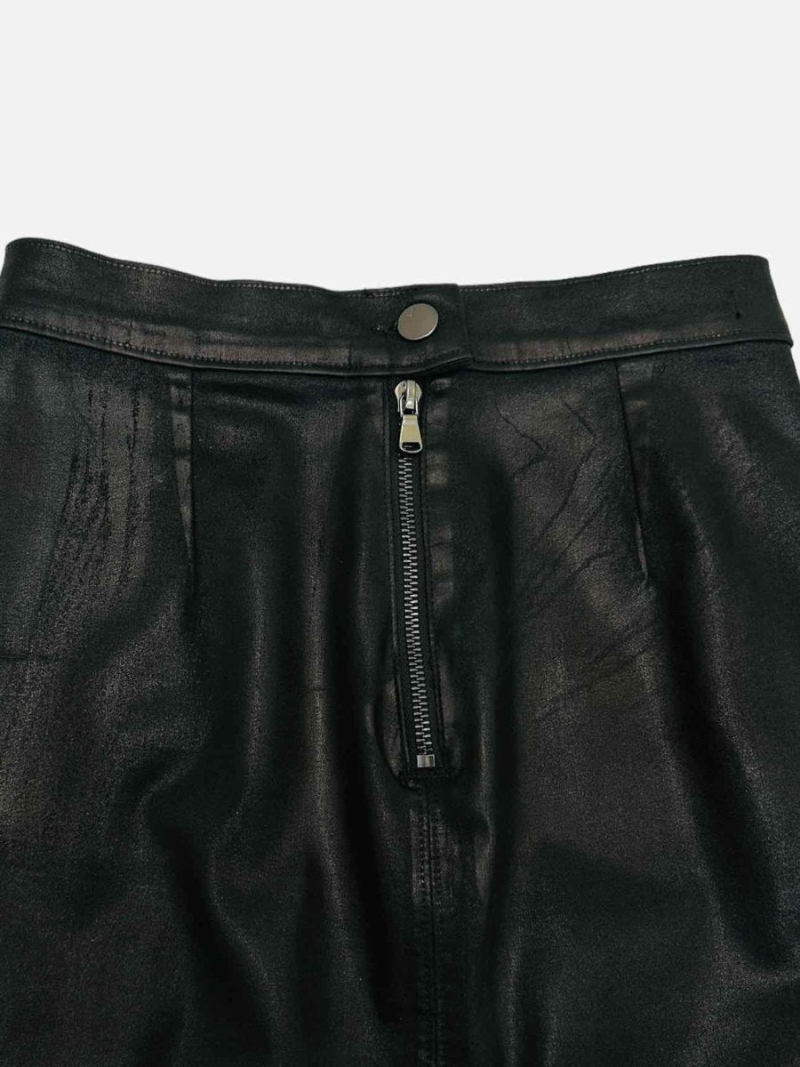 Pre - loved J BRAND Black Midi Skirt at Reems Closet