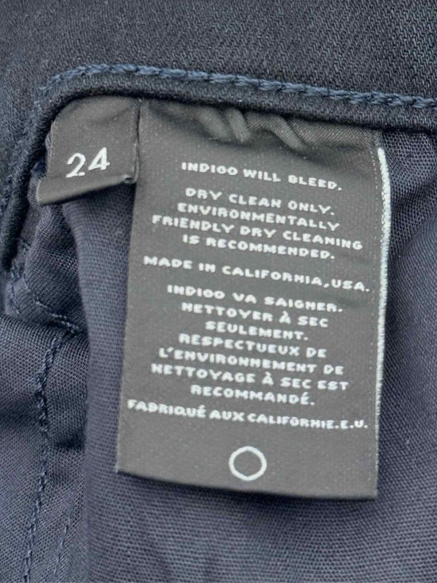 Pre - loved J BRAND Claudette Navy Blue Size 24 Jeans at Reems Closet