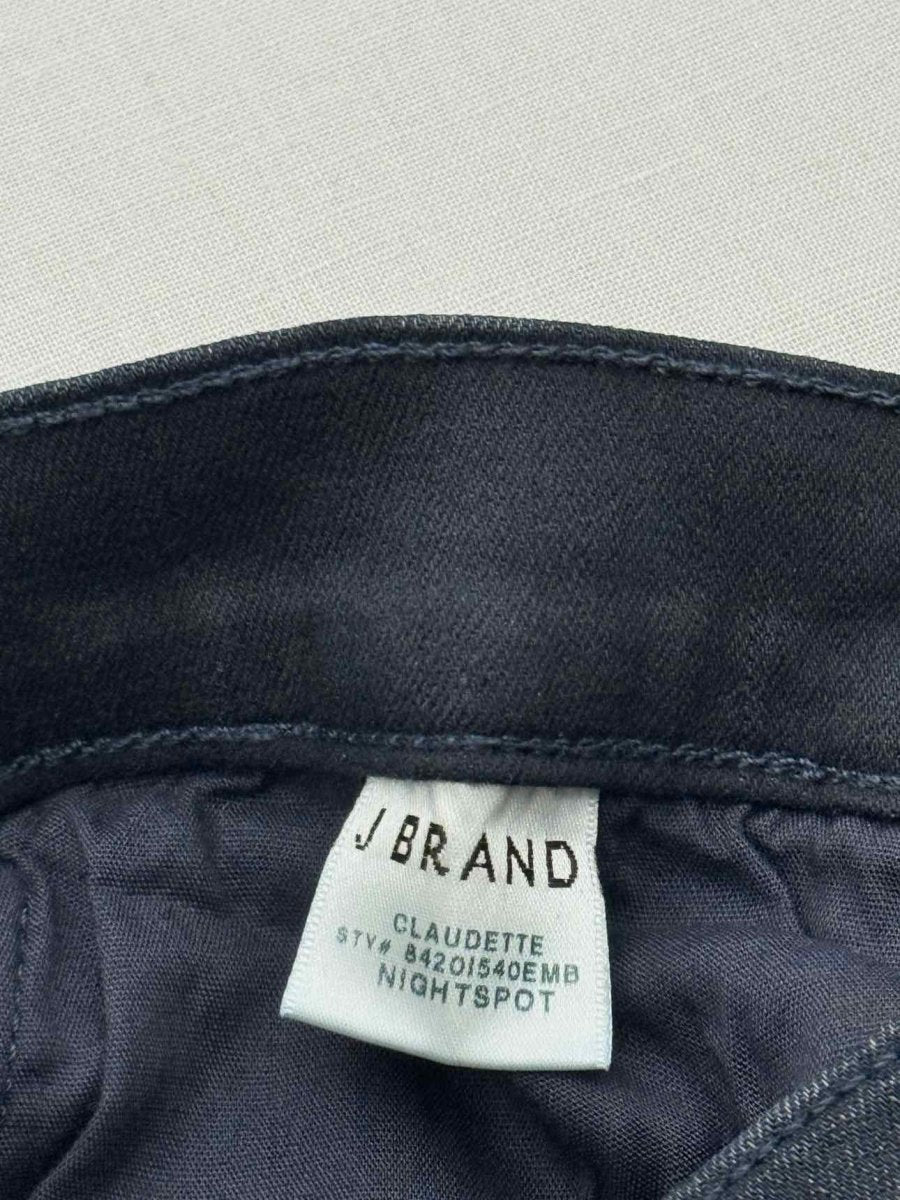Pre - loved J BRAND Claudette Navy Blue Size 24 Jeans at Reems Closet