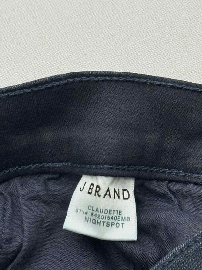 Pre - loved J BRAND Claudette Navy Blue Size 24 Jeans at Reems Closet