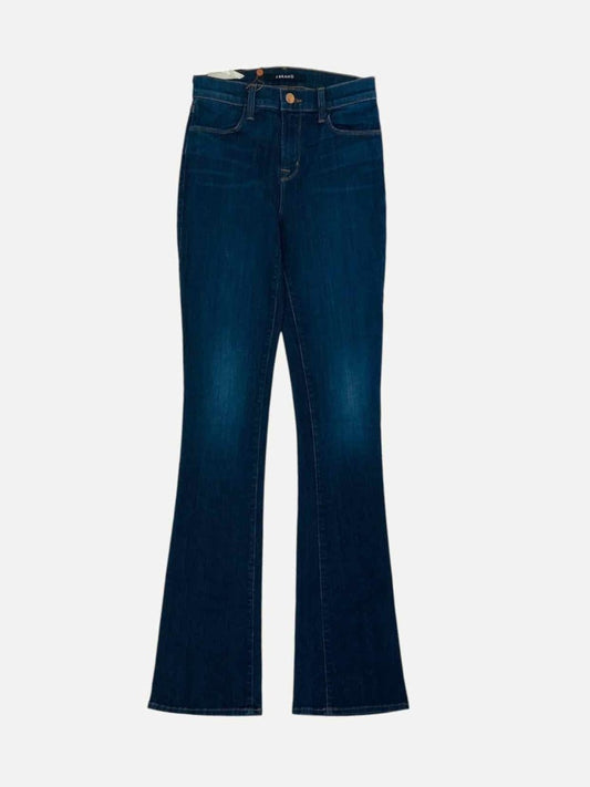 Pre - loved J BRAND Flared Dark Blue Jeans at Reems Closet