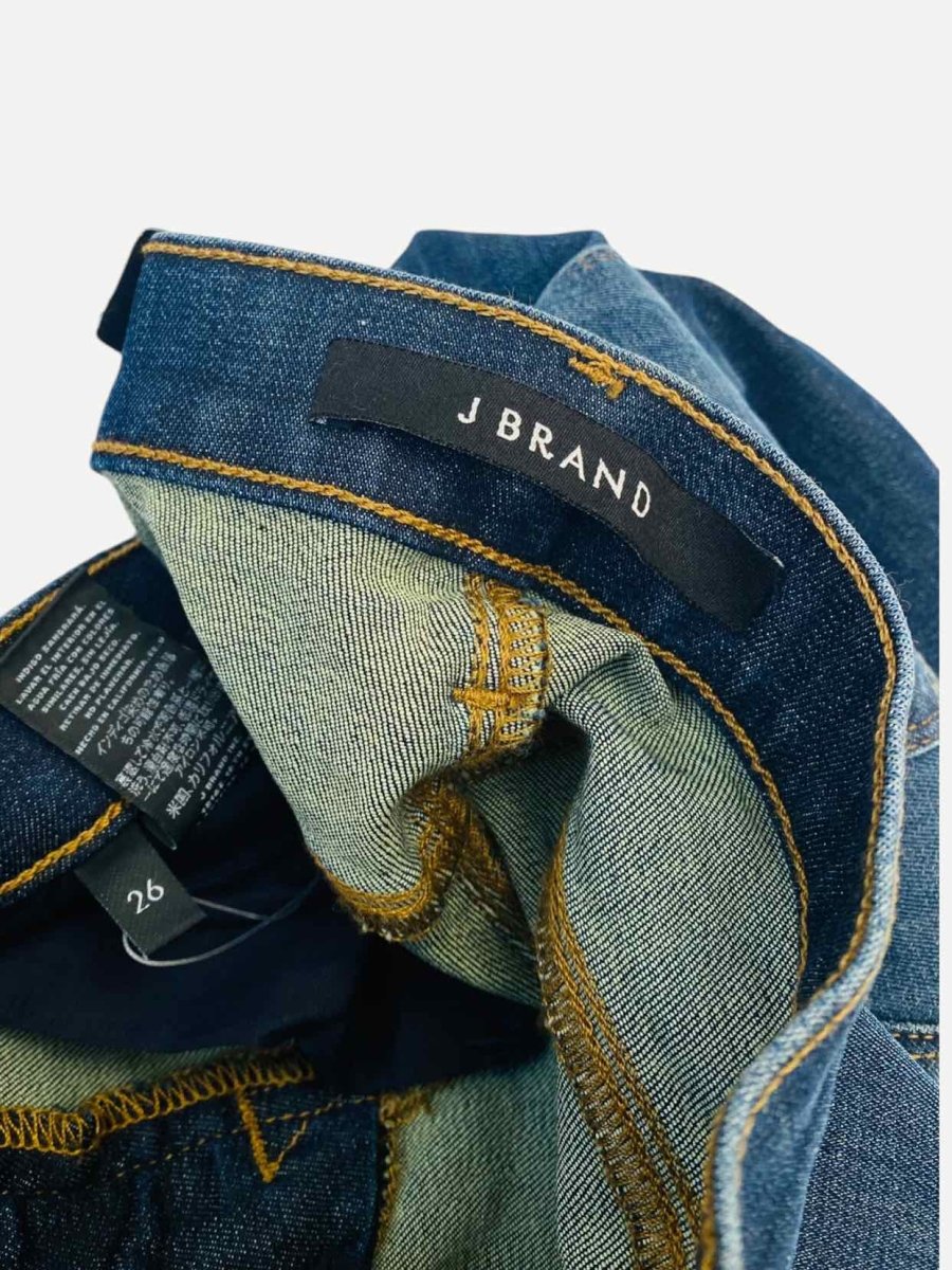 Pre - loved J BRAND Flared Dark Blue Jeans at Reems Closet