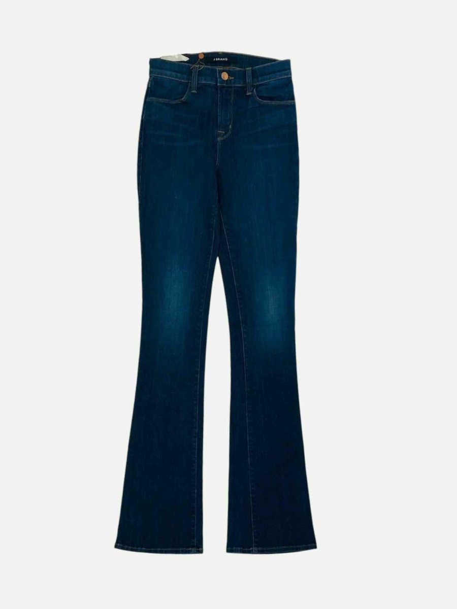 Pre - loved J BRAND Flared Dark Blue Size 26 Jeans at Reems Closet