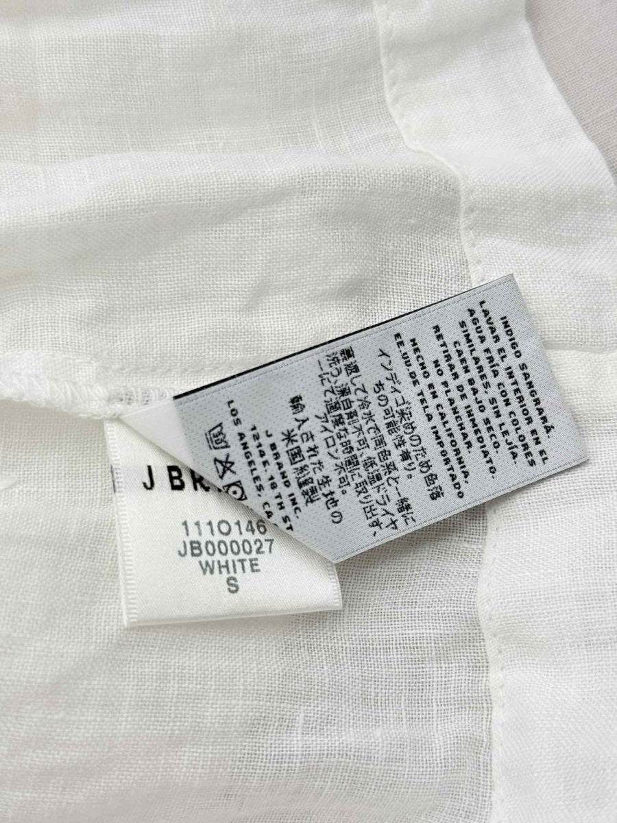 Pre - loved J BRAND White Size Small Top at Reems Closet