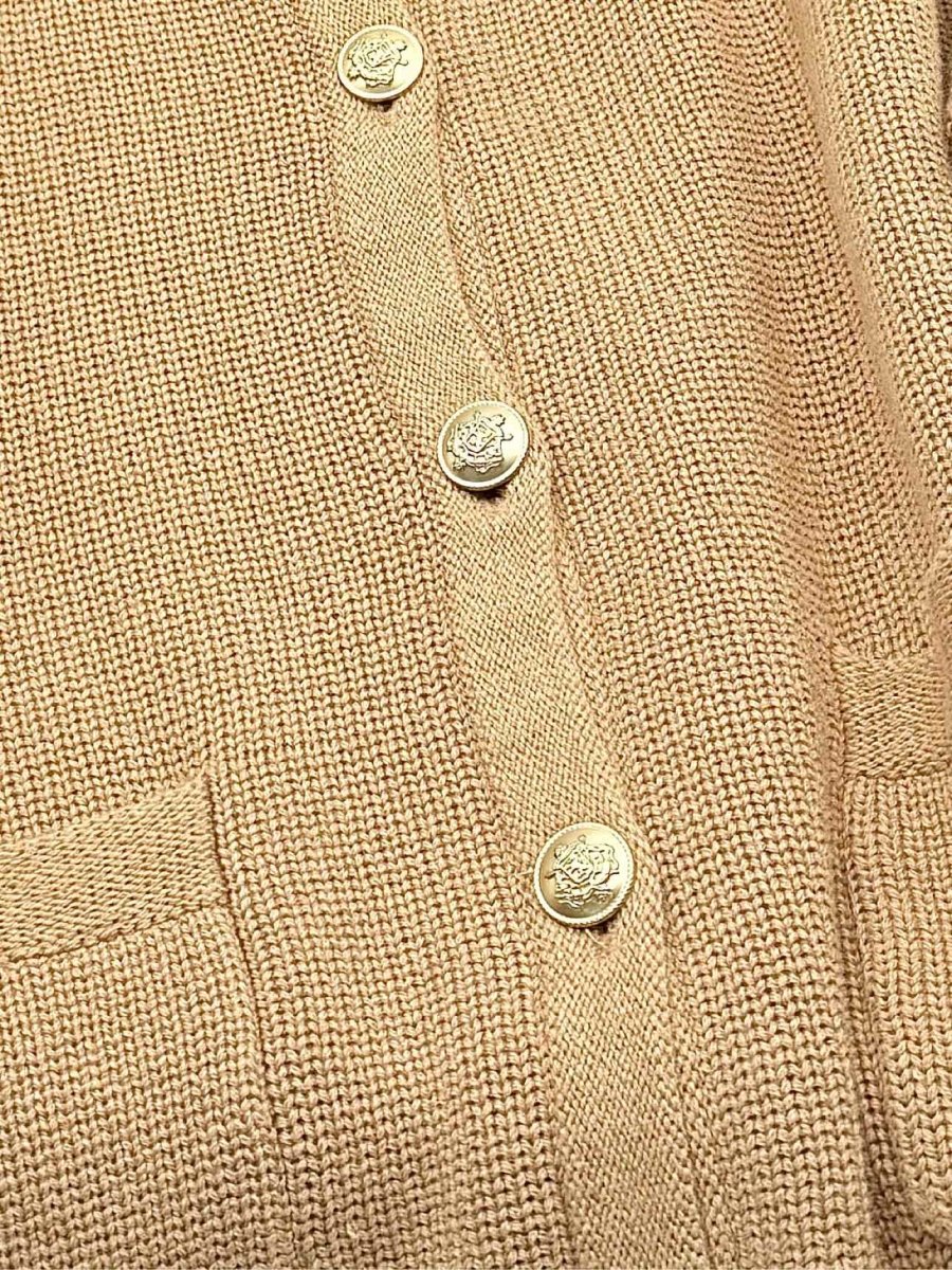 Pre - loved J CREW Beige Size Medium Sweater at Reems Closet