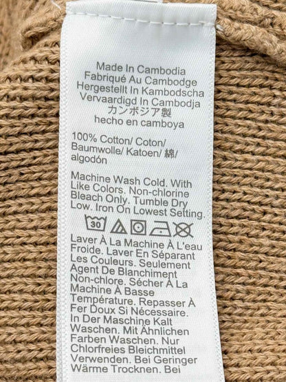 Pre - loved J CREW Beige Size Medium Sweater at Reems Closet