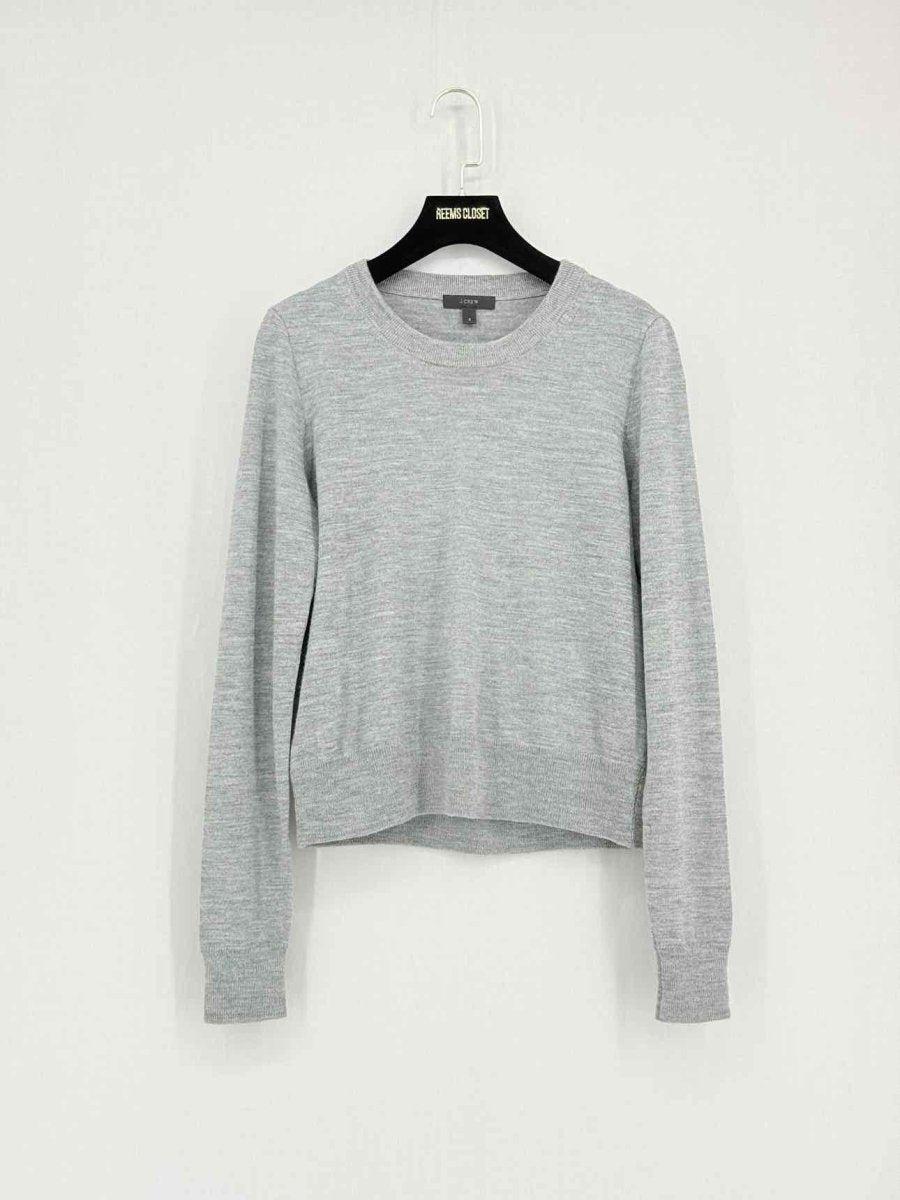 Pre - loved J CREW Grey Size Small Sweater at Reems Closet