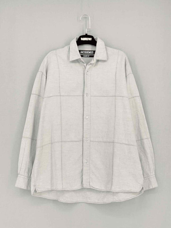 Pre - loved JACQUEMUS Beige Size US 10 Shirt at Reems Closet