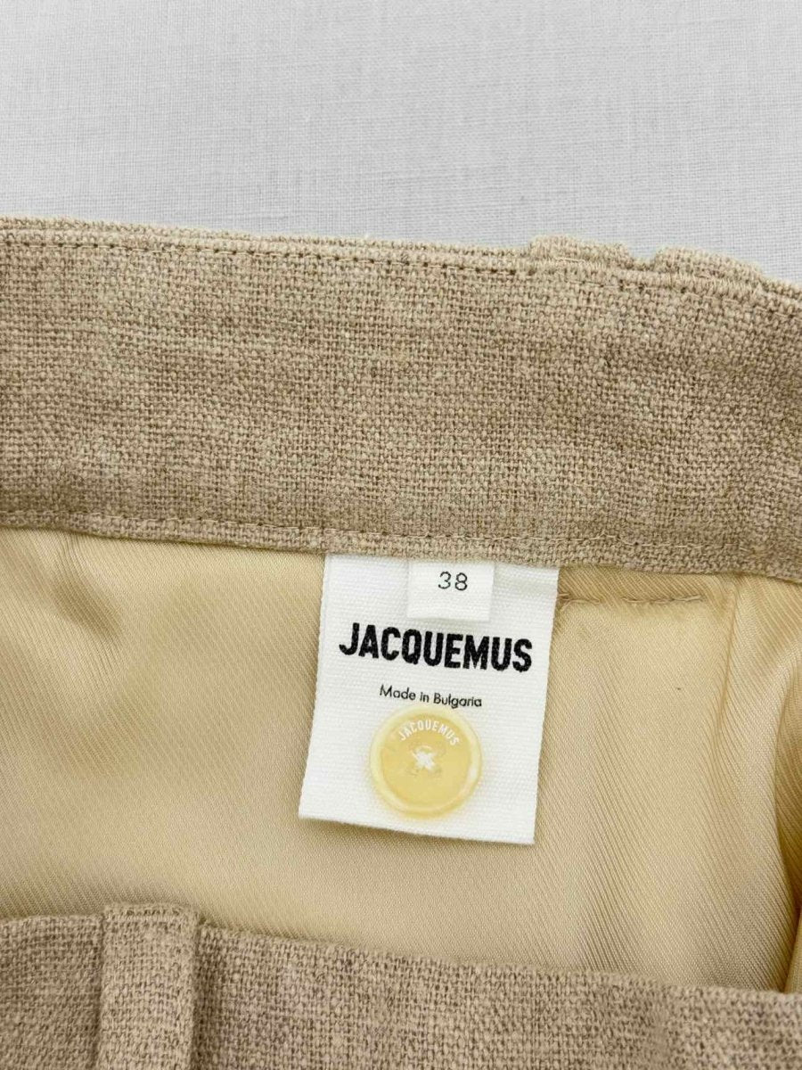 Pre - loved JACQUEMUS Beige Size US 6 Pants at Reems Closet