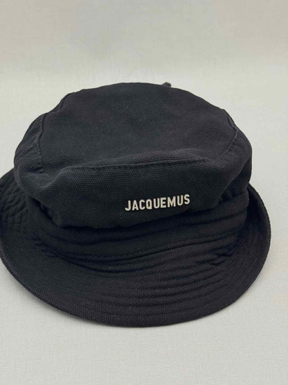 Pre - loved JACQUEMUS Black Bucket Hat at Reems Closet
