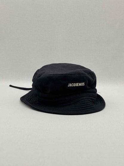 Pre - loved JACQUEMUS Black Bucket Hat at Reems Closet