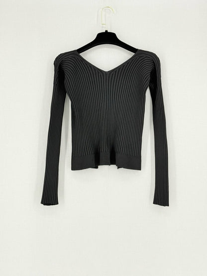 Pre - loved JACQUEMUS Black Cardigan US4 at Reems Closet