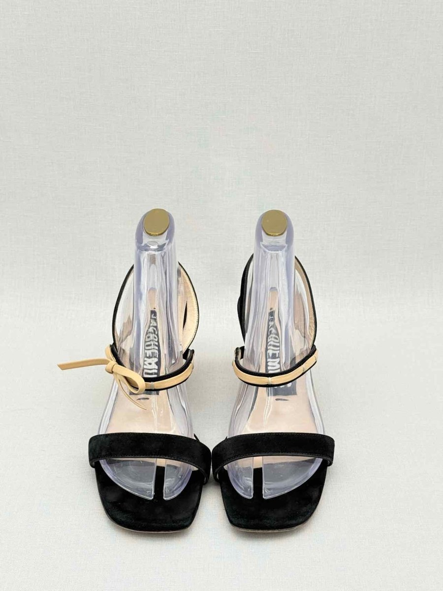 Pre - loved JACQUEMUS Black Size EU 38 Slingbacks at Reems Closet