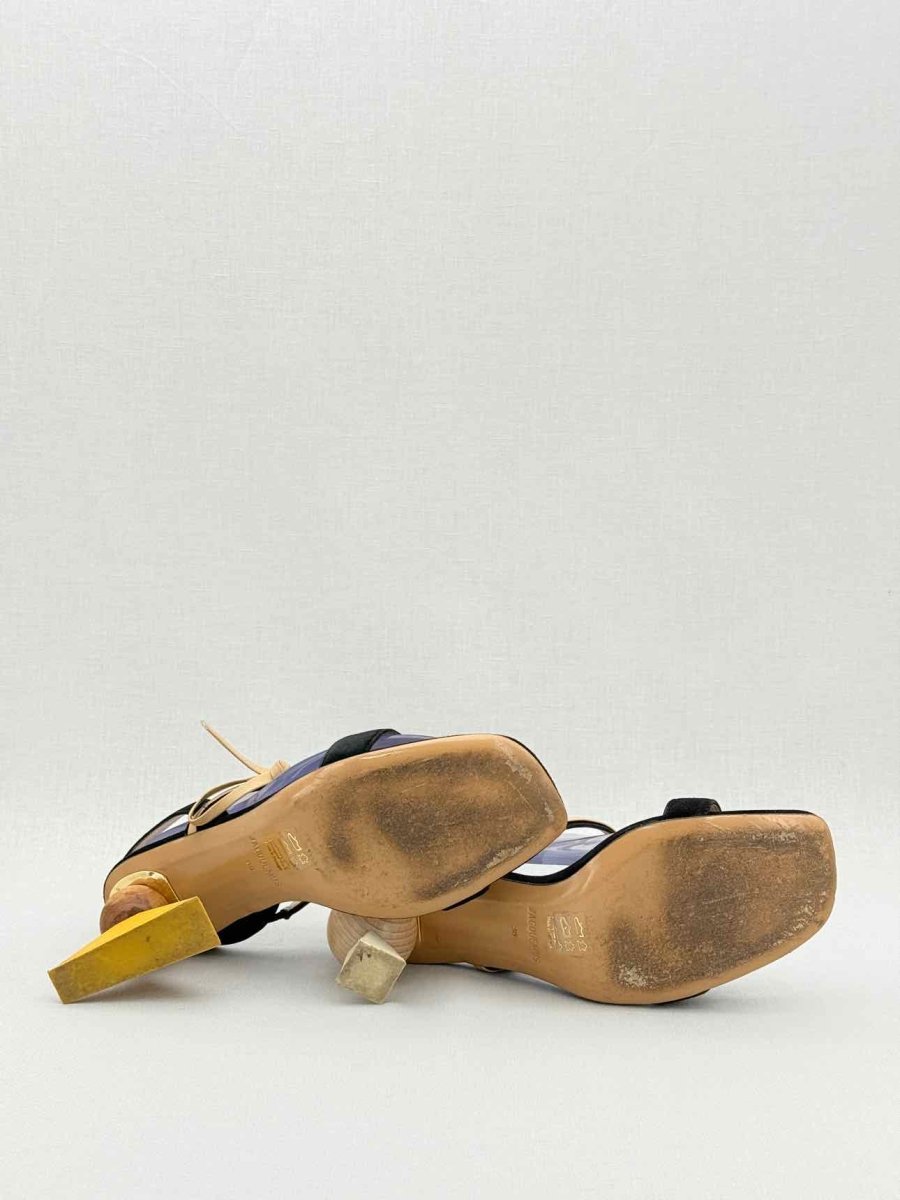 Pre - loved JACQUEMUS Black Size EU 38 Slingbacks at Reems Closet