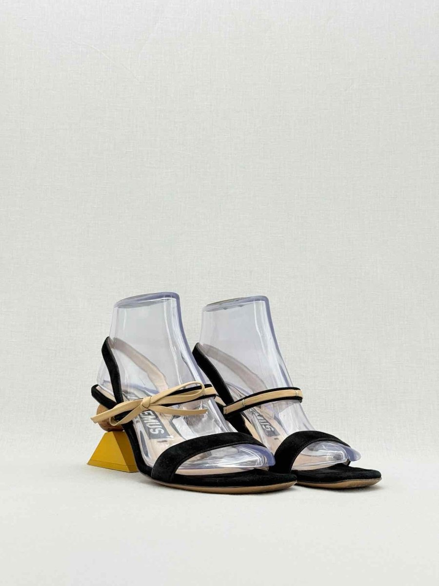Pre - loved JACQUEMUS Black Size EU 38 Slingbacks at Reems Closet