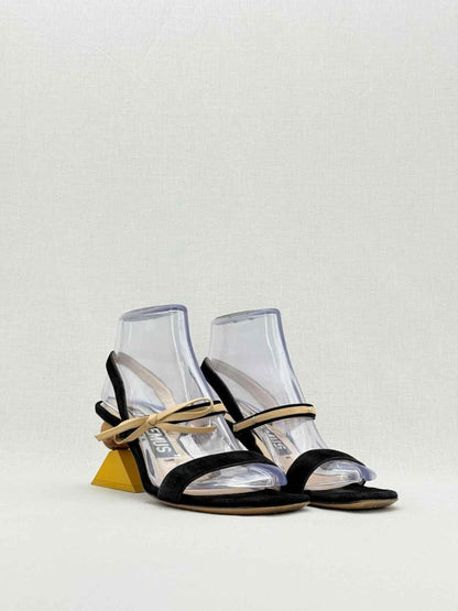 Pre - loved JACQUEMUS Black Size EU 38 Slingbacks at Reems Closet