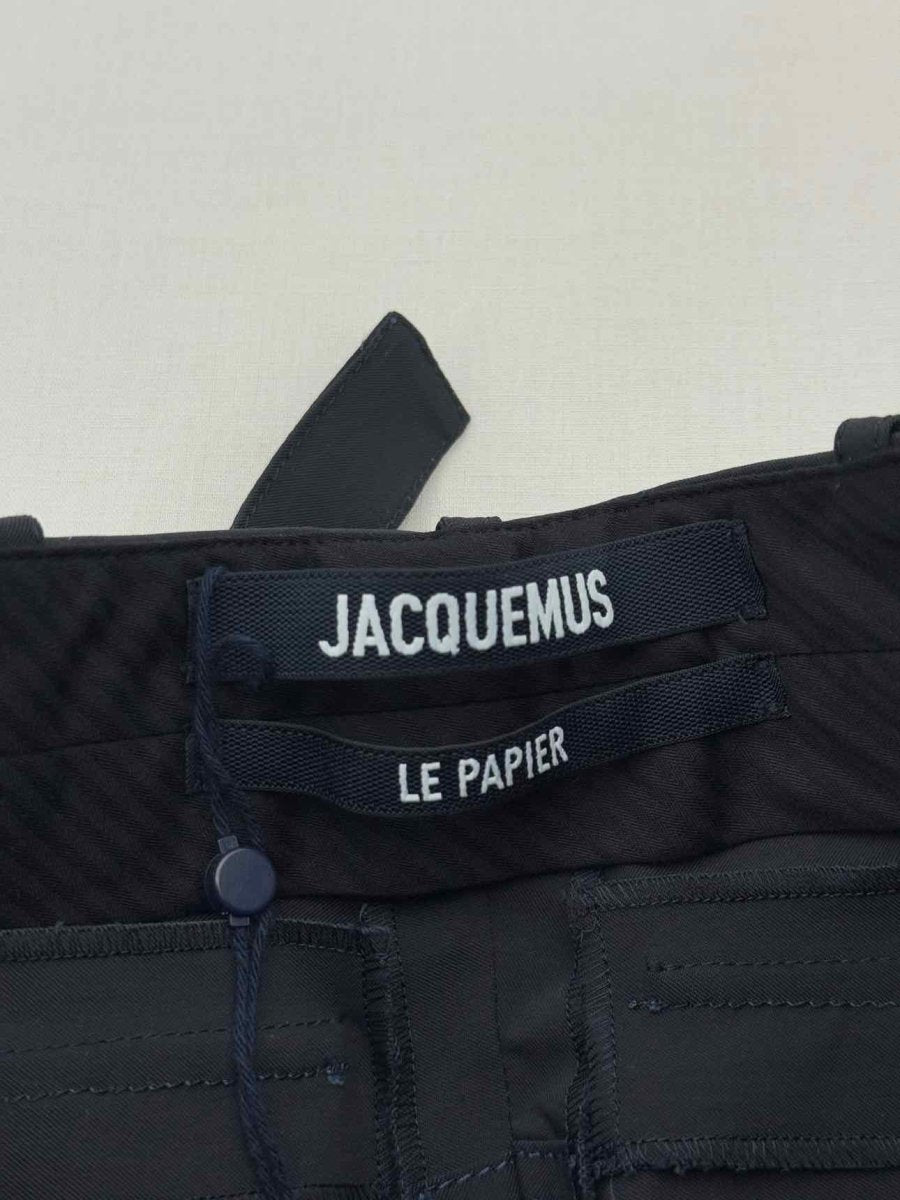 Pre - loved JACQUEMUS Black Size US 4 Pants at Reems Closet