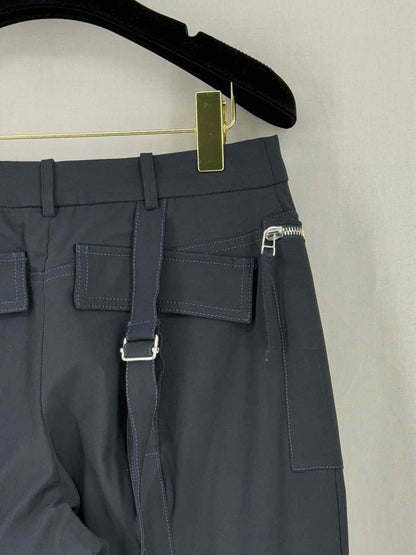 Pre - loved JACQUEMUS Black Size US 4 Pants at Reems Closet