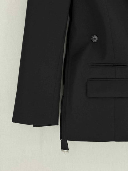 Pre - loved JACQUEMUS Le Raphia Black Size US 6 Jacket at Reems Closet