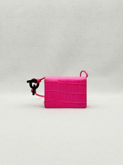 Pre - loved JACQUEMUS Le Riviera Pink Shoulder Bag at Reems Closet