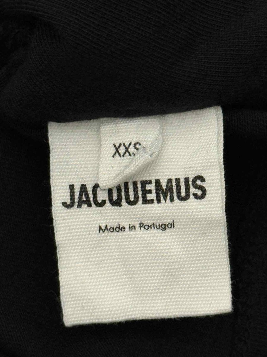 Pre-loved JACQUEMUS Le T-shirt Baci Black Size XXSmall Top at Reems Closet