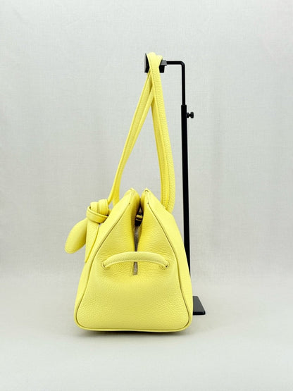 Pre - loved JACQUEMUS Le Turismo Yellow Shoulder Bag at Reems Closet