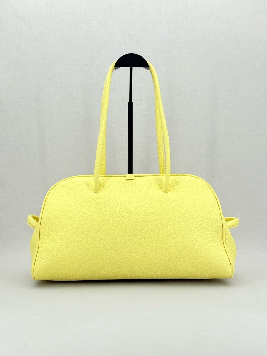 Pre - loved JACQUEMUS Le Turismo Yellow Shoulder Bag at Reems Closet