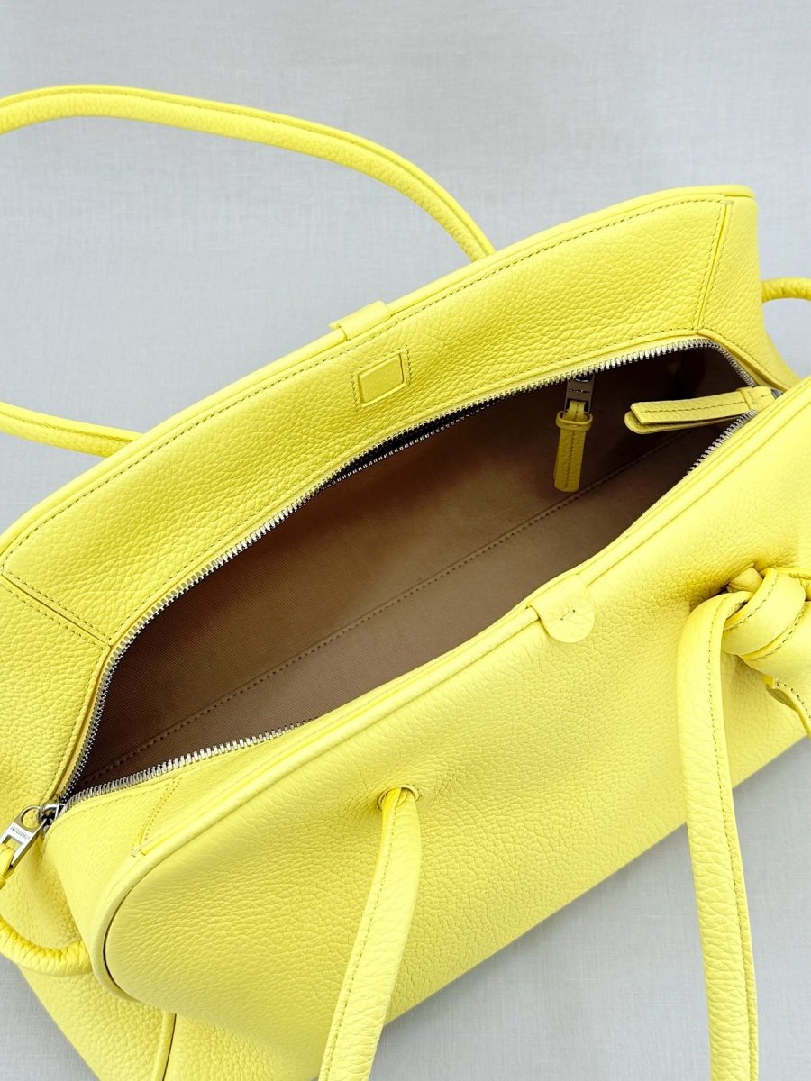 Pre - loved JACQUEMUS Le Turismo Yellow Shoulder Bag at Reems Closet