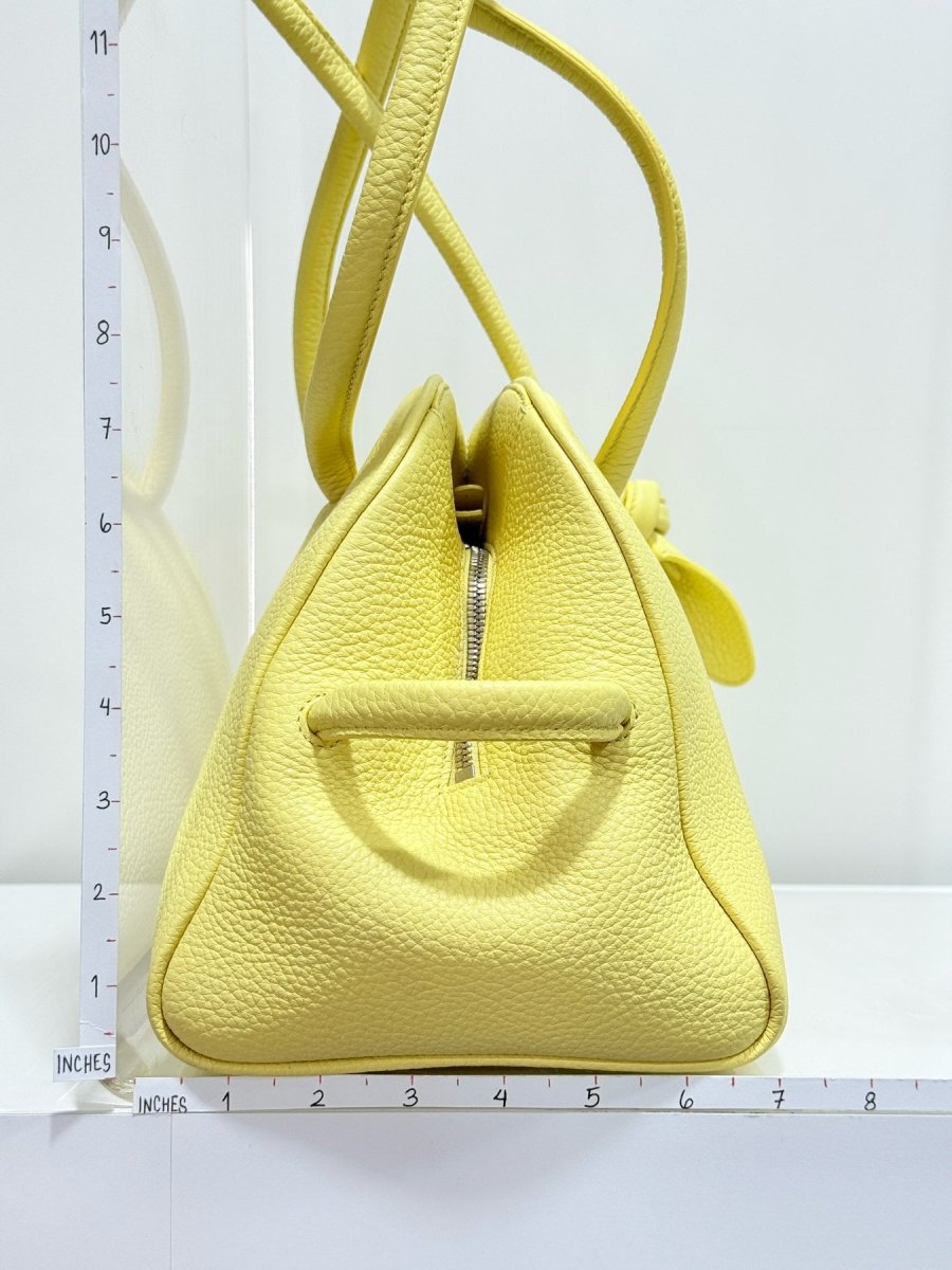 Pre - loved JACQUEMUS Le Turismo Yellow Shoulder Bag at Reems Closet