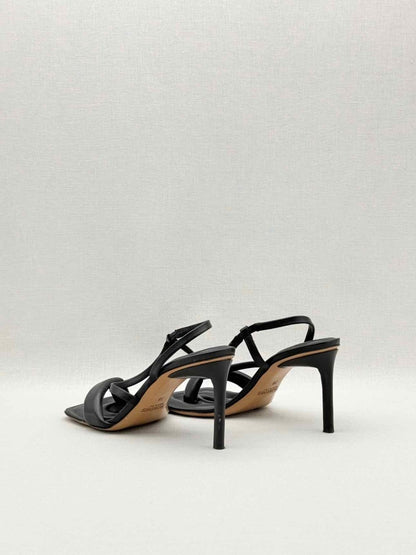 Pre-loved JACQUEMUS Les Limone Black Size EU 36 Heeled Sandals at Reems Closet