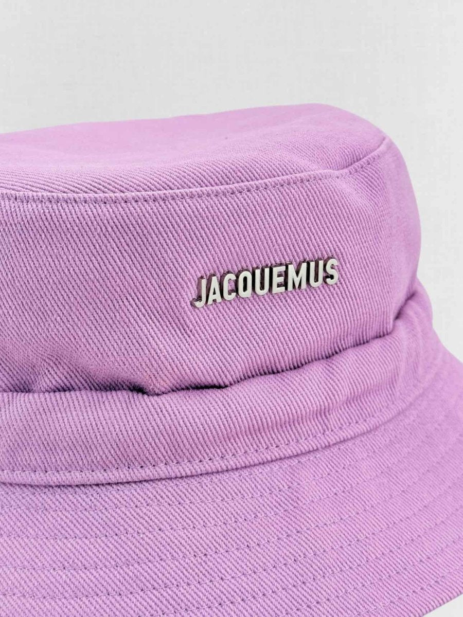Pre - loved JACQUEMUS The Gadjo Purple Hat at Reems Closet
