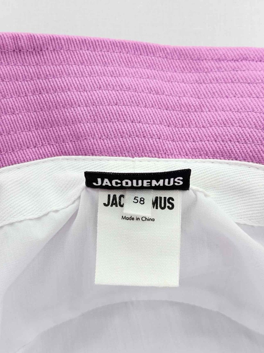 Pre - loved JACQUEMUS The Gadjo Purple Hat at Reems Closet