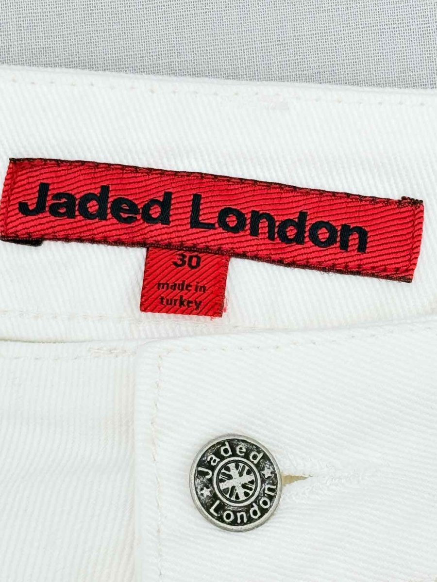 Pre - loved JADED LONDON White Size 30 Jeans at Reems Closet