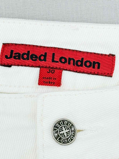 Pre - loved JADED LONDON White Size 30 Jeans at Reems Closet