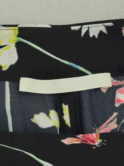 Pre - loved JASON WU Black Multicolor Size US 10 Pants at Reems Closet