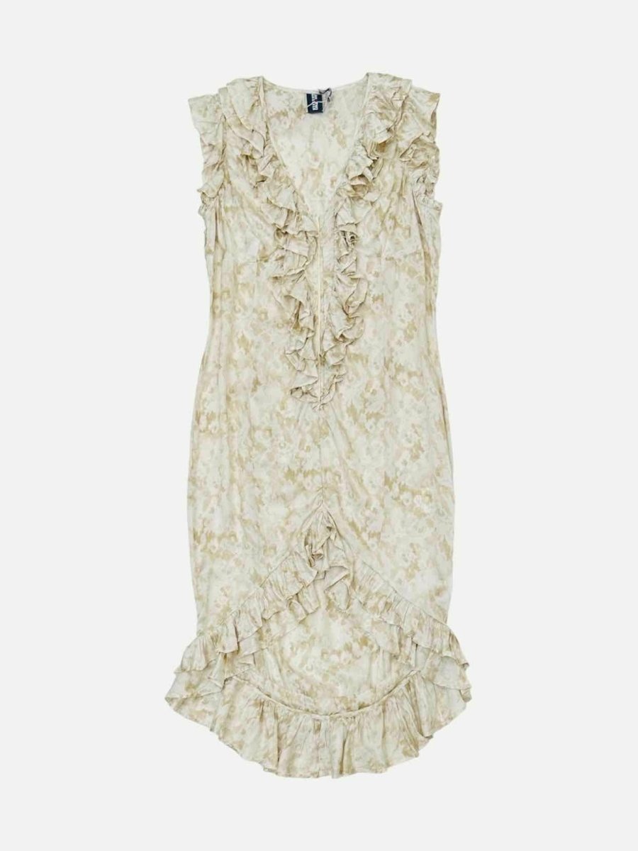 Pre - loved JEAN PAUL GAULTIER Size US 12 Knee Length Dress at Reems Closet