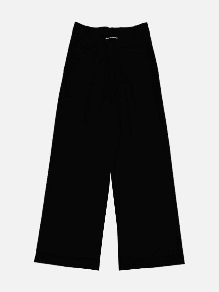 Pre - loved JEAN'S PAUL GAULTIER Wide Leg Black Pants at Reems Closet