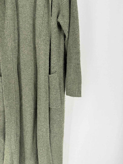 Pre - loved JENNY PARK Khaki Size Medium Long Cardigan at Reems Closet