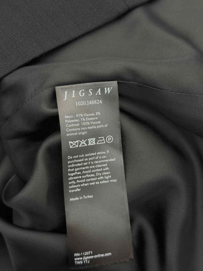 Pre-loved JIGSAW Ponte Black Size US 10 Vest Top at Reems Closet