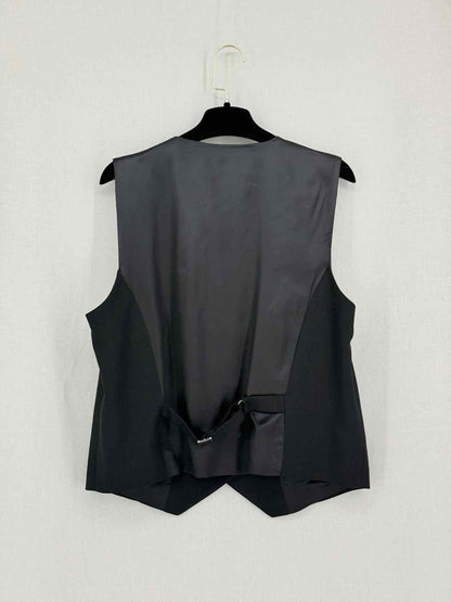 Pre-loved JIGSAW Ponte Black Size US 10 Vest Top at Reems Closet