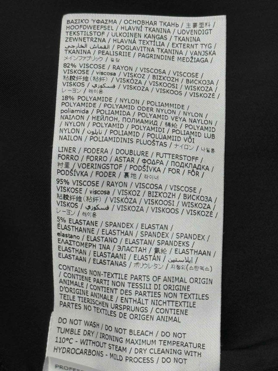 Pre - loved JIL SANDER Black Size US 2 Long Dress at Reems Closet