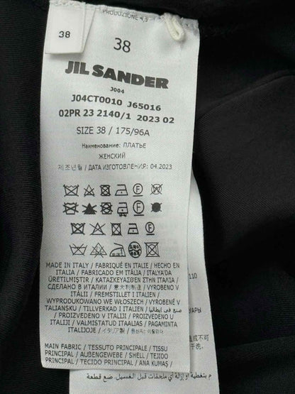 Pre - loved JIL SANDER Black Size US 2 Long Dress at Reems Closet