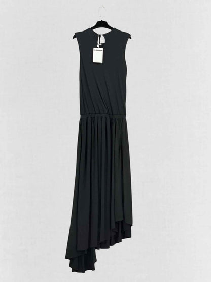 Pre - loved JIL SANDER Black Size US 2 Long Dress at Reems Closet