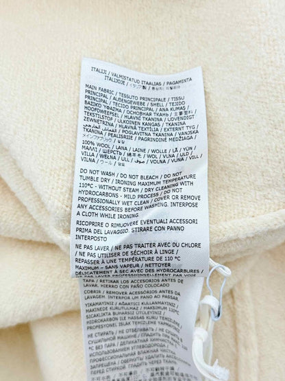 Pre - loved JIL SANDER Cream Size US 2 Midi Dress at Reems Closet