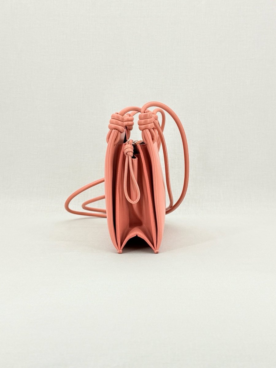 Pre - loved JIL SANDER Giro Pink Crossbody at Reems Closet
